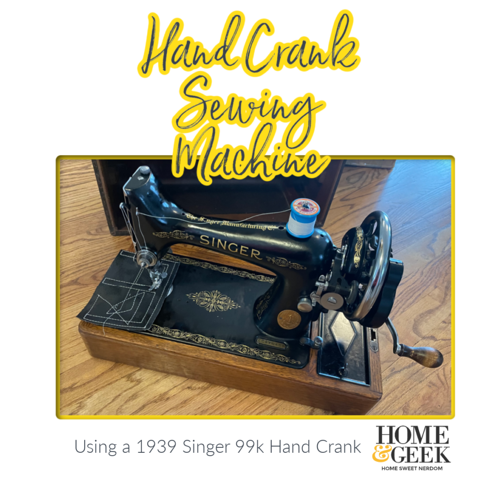 How to thread singer 99k vintage sewing machine